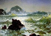Albert Bierstadt Seal Rock, California oil painting reproduction